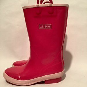 LL Bean Girls Rain Boots